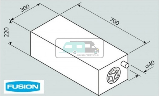 [OCS_A0007811] Fusion Watertank 43L V4-05 EV0905