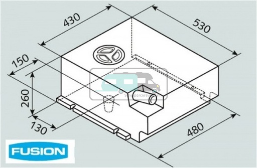 [OCS_0114058] Fusion Watertank 50L EV1111