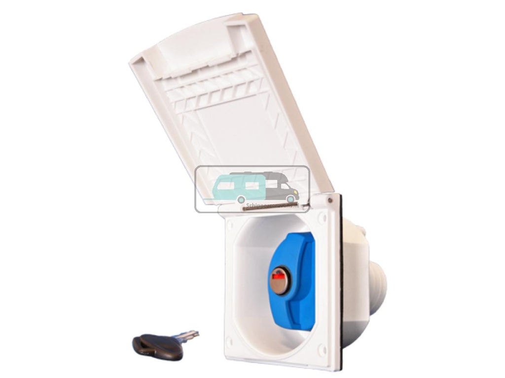 [OCS_A0001279] Waterinbouwdoos Vierkant Wit