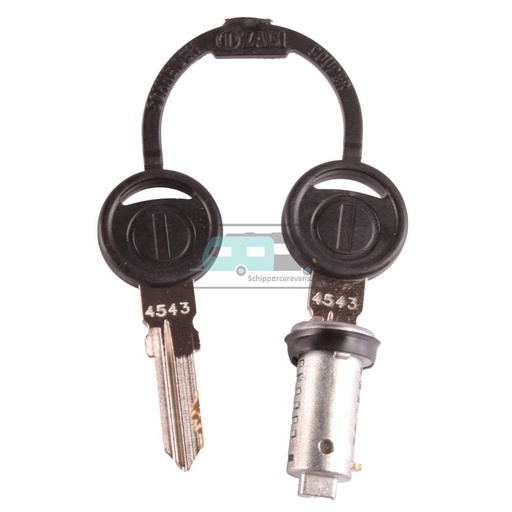 [OCS_A0034631] Zadi Slot + 2 Sleutels voor Dop Watervulopening Blauw