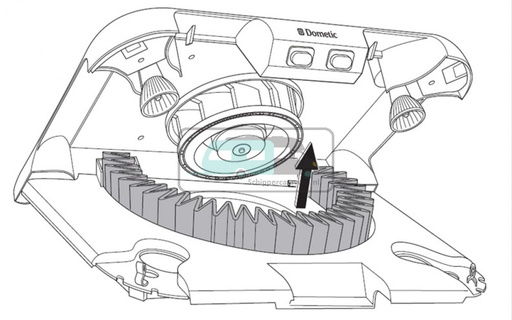 [OCS_0115005] Dometic Koolstoffilter CK2000