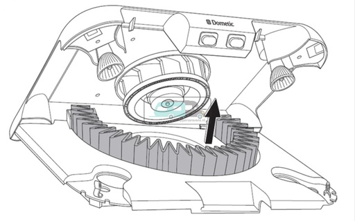 [OCS_A9900324] Dometic Koolstoffilter CK2000