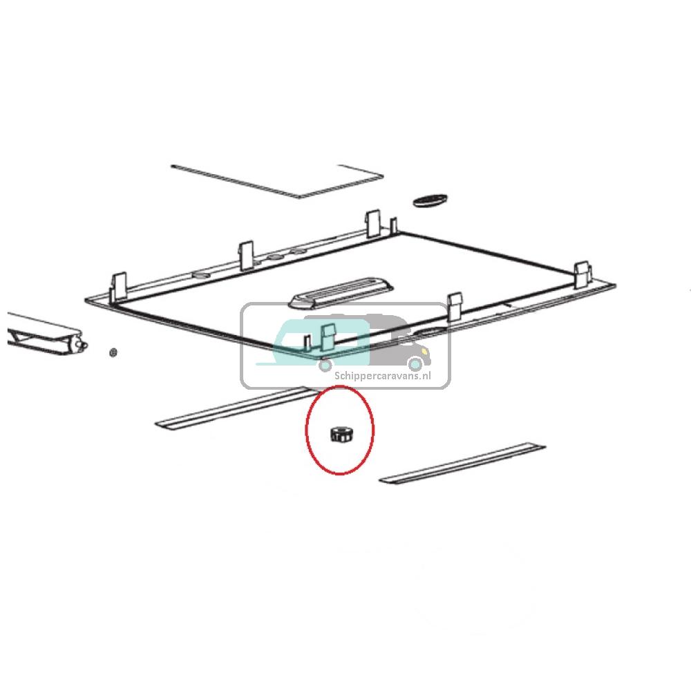 [OCS_A9903741] Dometic B1600/B2200 knopset
