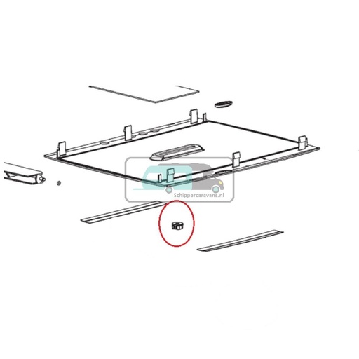 [OCS_A9903741] Dometic B1600/B2200 knopset