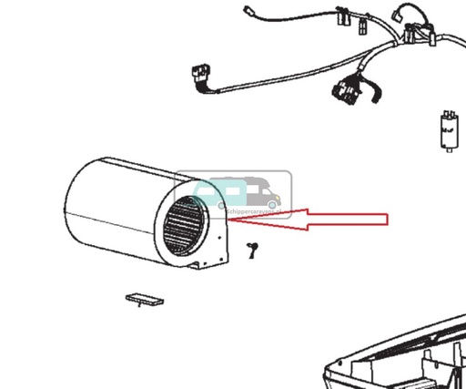 [OCS_A9904581] Dometic B1500/B1600 ventilatorwiel