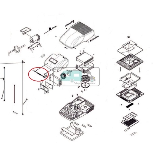 [OCS_A0030674] Dometic Verwarmingselement 230V/800W