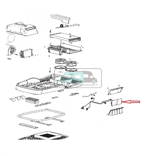 [OCS_0115153] Dometic Printplaat FreshJet 2200