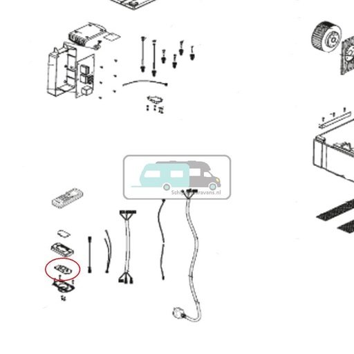 [OCS_A0030658] dometic Airco Elektronische module afstandsbediening