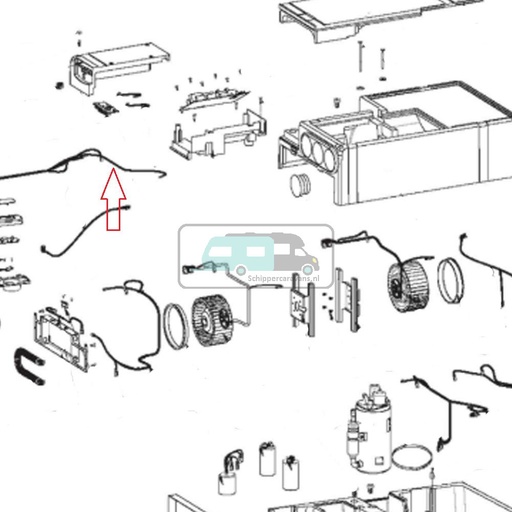 [OCS_0115165] Dometic Verbindingskabel FreshWell 3000