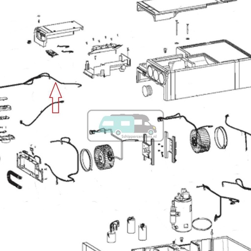 [OCS_A0030664] Dometic Verbindingskabel FreshWell 3000