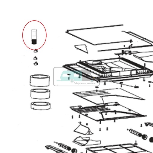 [OCS_0115167] Dometic Afstandsbediening FreshJet 1700