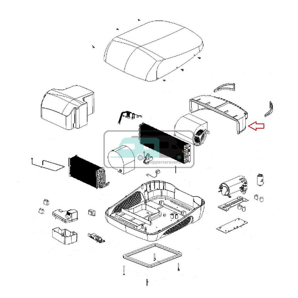 [OCS_A0037315] Telair e-Van 7400H Condensor
