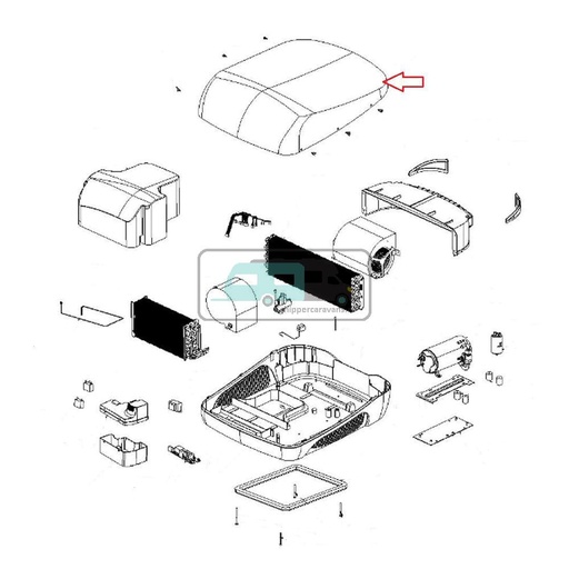 [OCS_A9903965] Telair e-Van 7400H Bovenkap