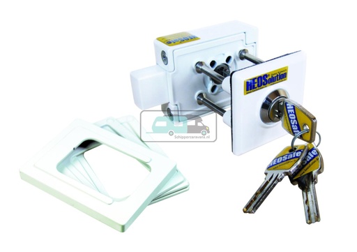 [OCS_A0031513] HEOSafe Buitenslot 4 Sloten Wit