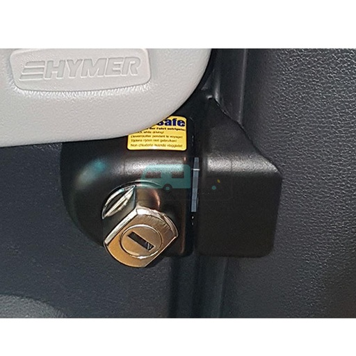 [OCS_0125265] HEOSafe Slot met sleutel Mercedes Sprinter >2018 Zwart