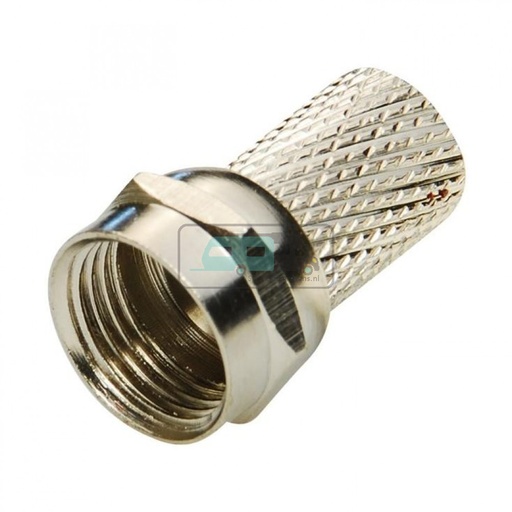 [OCS_0126077B] F-Stekker 6mm 2st.