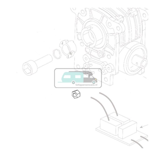[OCS_0128024] Teleco Zelfborgende Moer M5 UNI7474 nr.3685