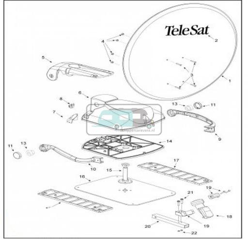 [OCS_0128214] Teleco Motor nr. 11161, set a 2