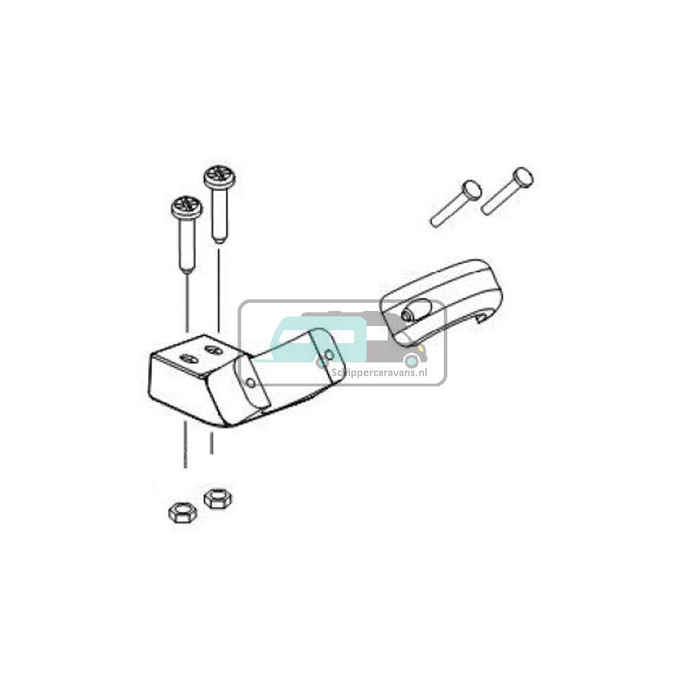 [OCS_A9903564] Teleco Voll Witte onderst. LNB ABS nr. 13110