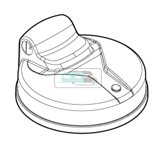 [OCS_0128508] Vechline Motor afdekkap 50/ 60cm