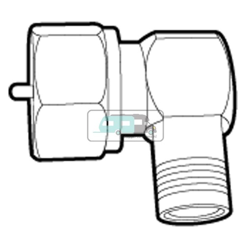 [OCS_A0032743] Vechline F-Connector 90graden 5st.