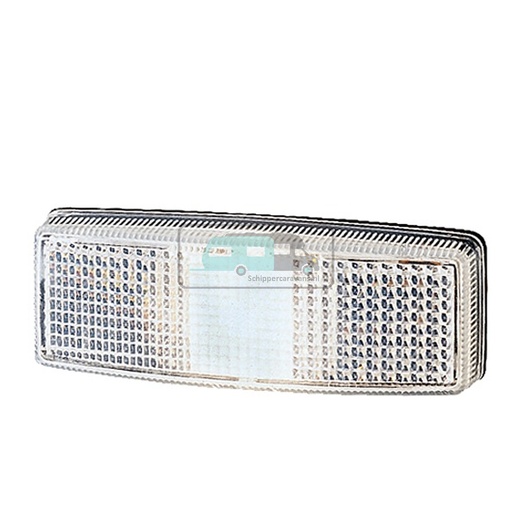 [OCS_0210025B] Hella Breedtelicht Rechthoekig Opbouw Wit