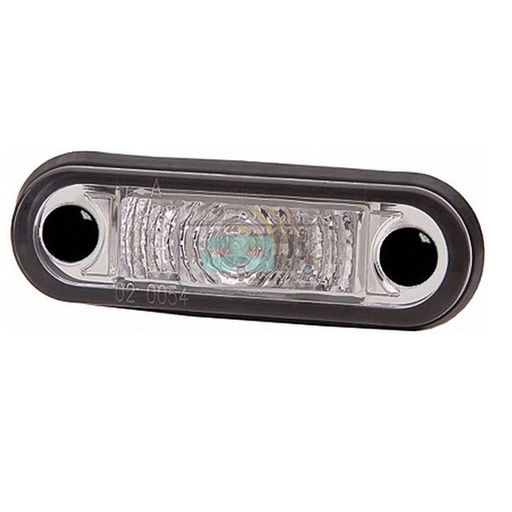 [OCS_0210104] Hella Breedtelicht LED Ovaal Inbouw Wit 12/24V