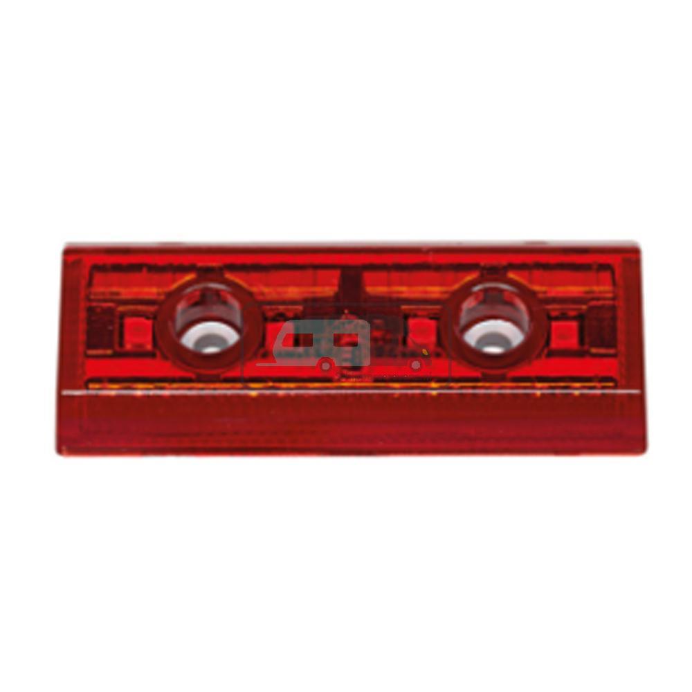 [OCS_A0035224L] Jokon Markering LED S251 Rechthoekig Opbouw Rood