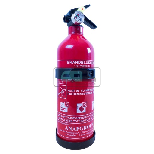[OCS_A0034169] Brandblusser met Manometer Belgie Keur 1kg