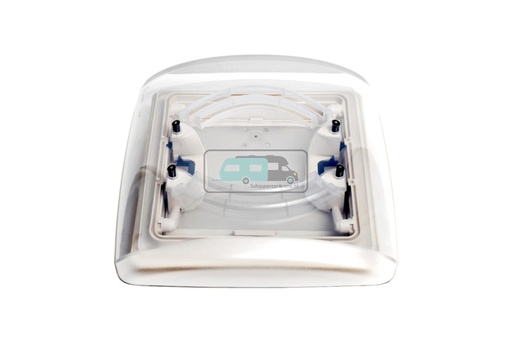 [OCS_A0037847] MPK Dakluik VisionVent S Pro Wit 28x28cm Dubbele Plissé