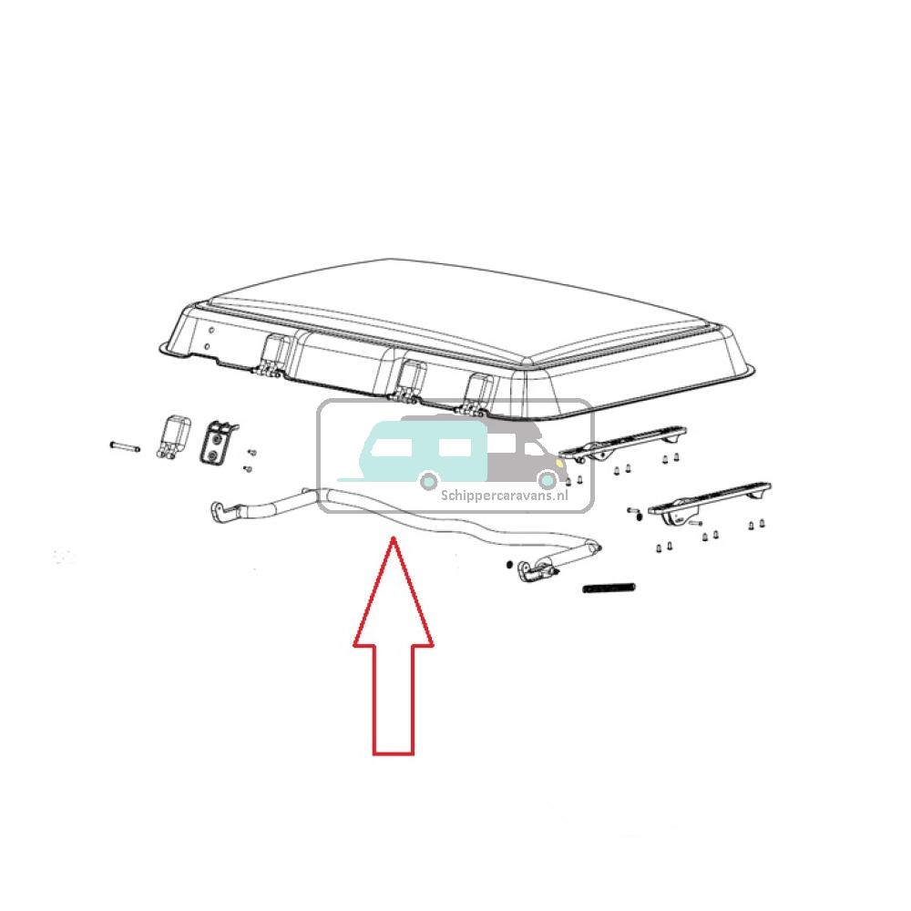 [OCS_A9906009] Dometic Midi Heki Beugel met Montagedelen