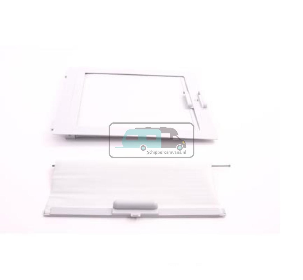 [OCS_A0035449] MPK Vliegenhor+Verduistering Grijs 40x40cm