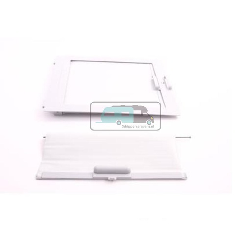 [OCS_A0035449] MPK Vliegenhor+Verduistering Grijs 40x40cm