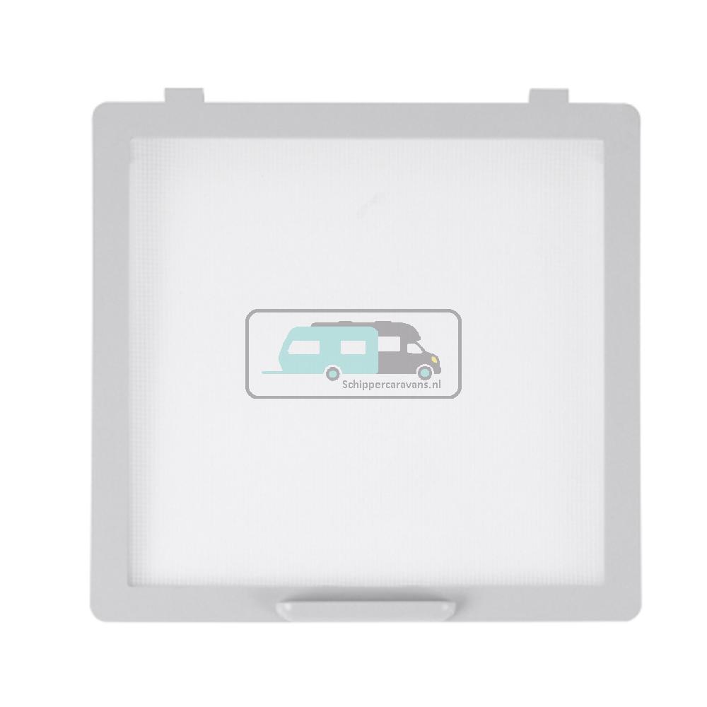 [OCS_A0035433] MPK Vliegenhor Scharnier Buitenzijde 28x28cm Wit