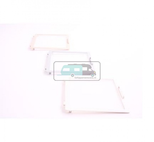 [OCS_0402081] MPK Vliegenhor Scharnier Buitenzijde 28x28cm Beige