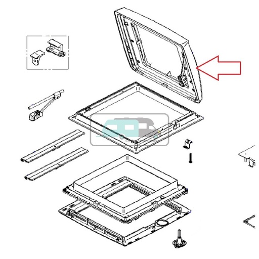 [OCS_A9902542] Thule Vent Dakluikkap Wit
