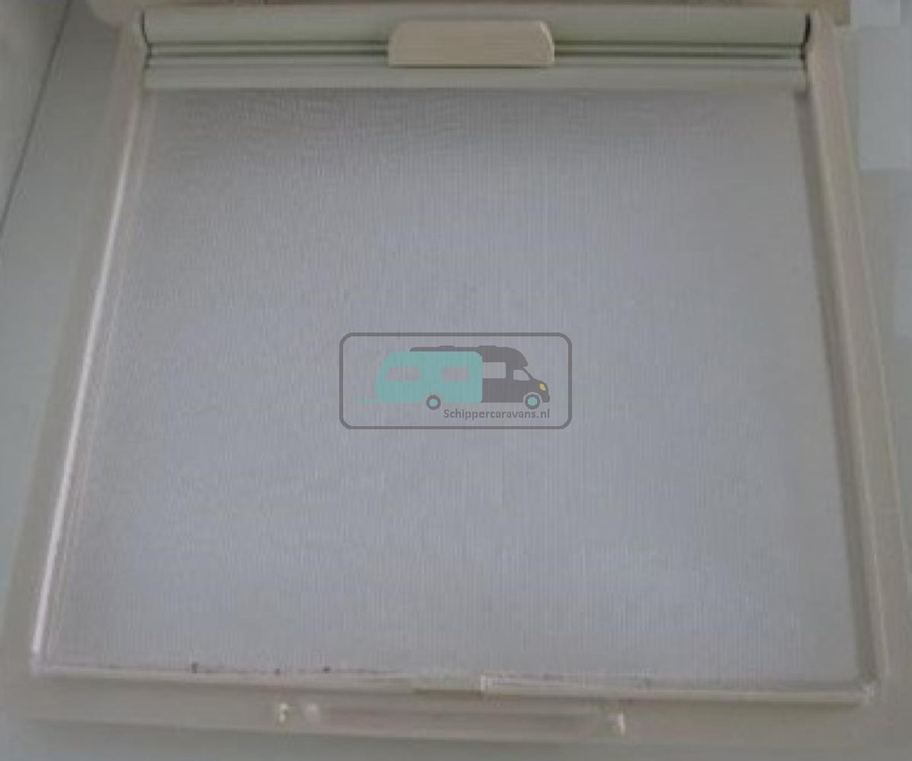 [OCS_A0035432] MPK Vliegenhor+Verduistering Wit 28x28cm