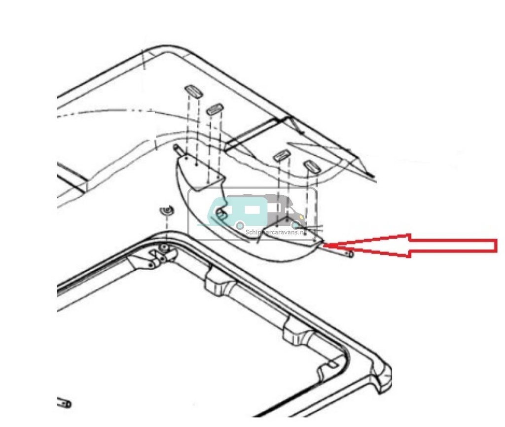 [OCS_A0030739] Dometic Heki 1 Greep Compleet