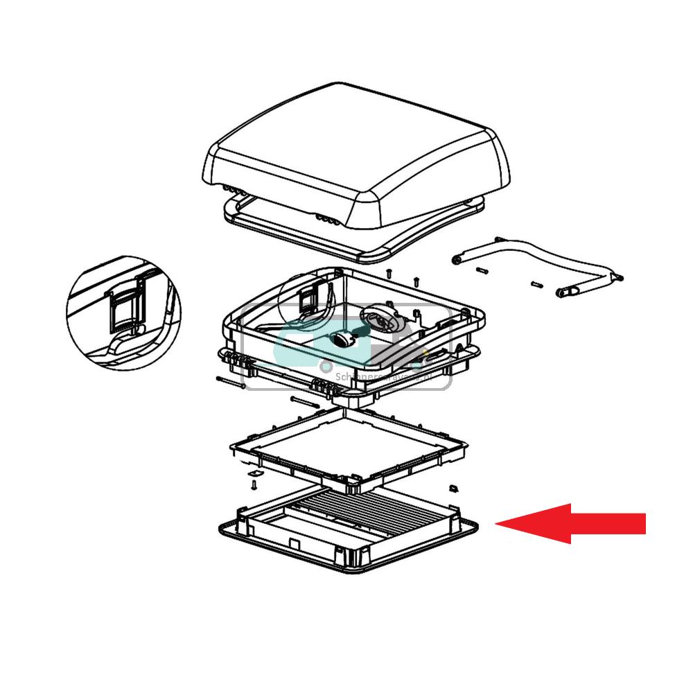 [OCS_A0017723] Dometic Micro Heki Binnenkader 23-42mm Compleet