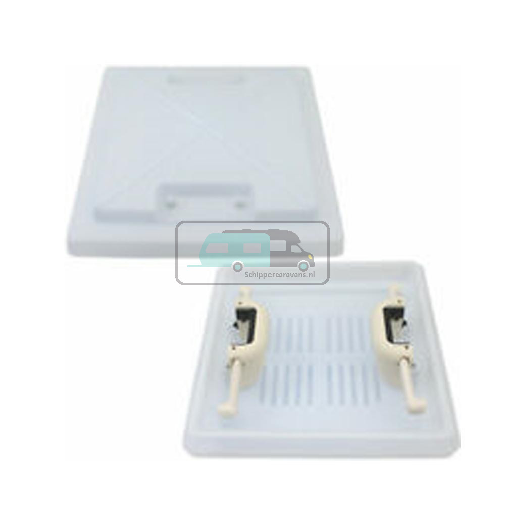 [OCS_A0035428] MPK VisionVent S Eco Dakluikkap Transparant 28x28cm met Uitzetters