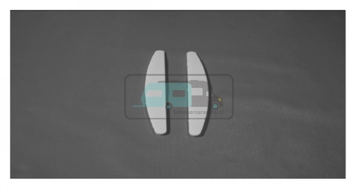 [OCS_0402211] Remitop 2 Afdekkap Spotje Grijswit