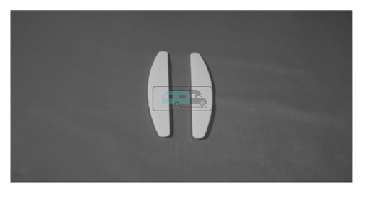 [OCS_A0029426] Remitop 2 Afdekkap Spotje Grijswit