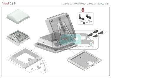[OCS_0402358] Fiamma Vent 28 F Verlengset
