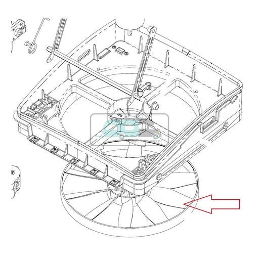 [OCS_0402418] MaxxFan Ventilator Blad