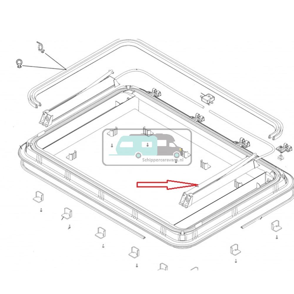 [OCS_A9903950] Dometic Heki 3 aandrijving zonder aandrijfas