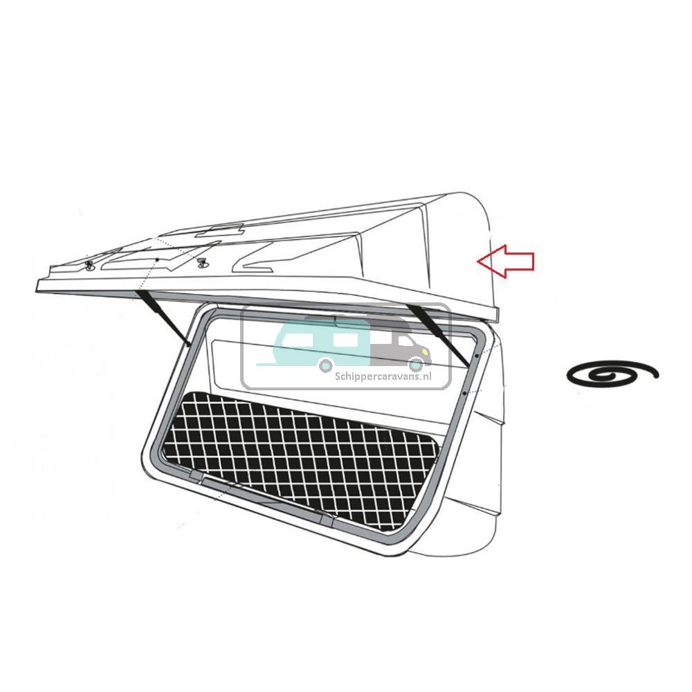 [OCS_A0028209] Fiamma Ultra-Box 500 Deksel