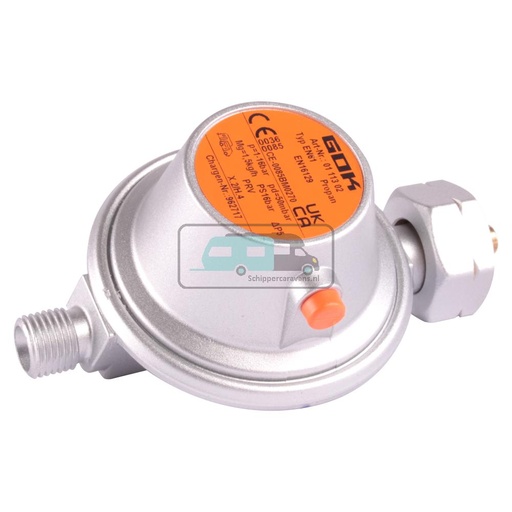 [OCS_A0036796L] GOK Veiligheidsdrukregelaar met Afblaas 50mb 1/4L