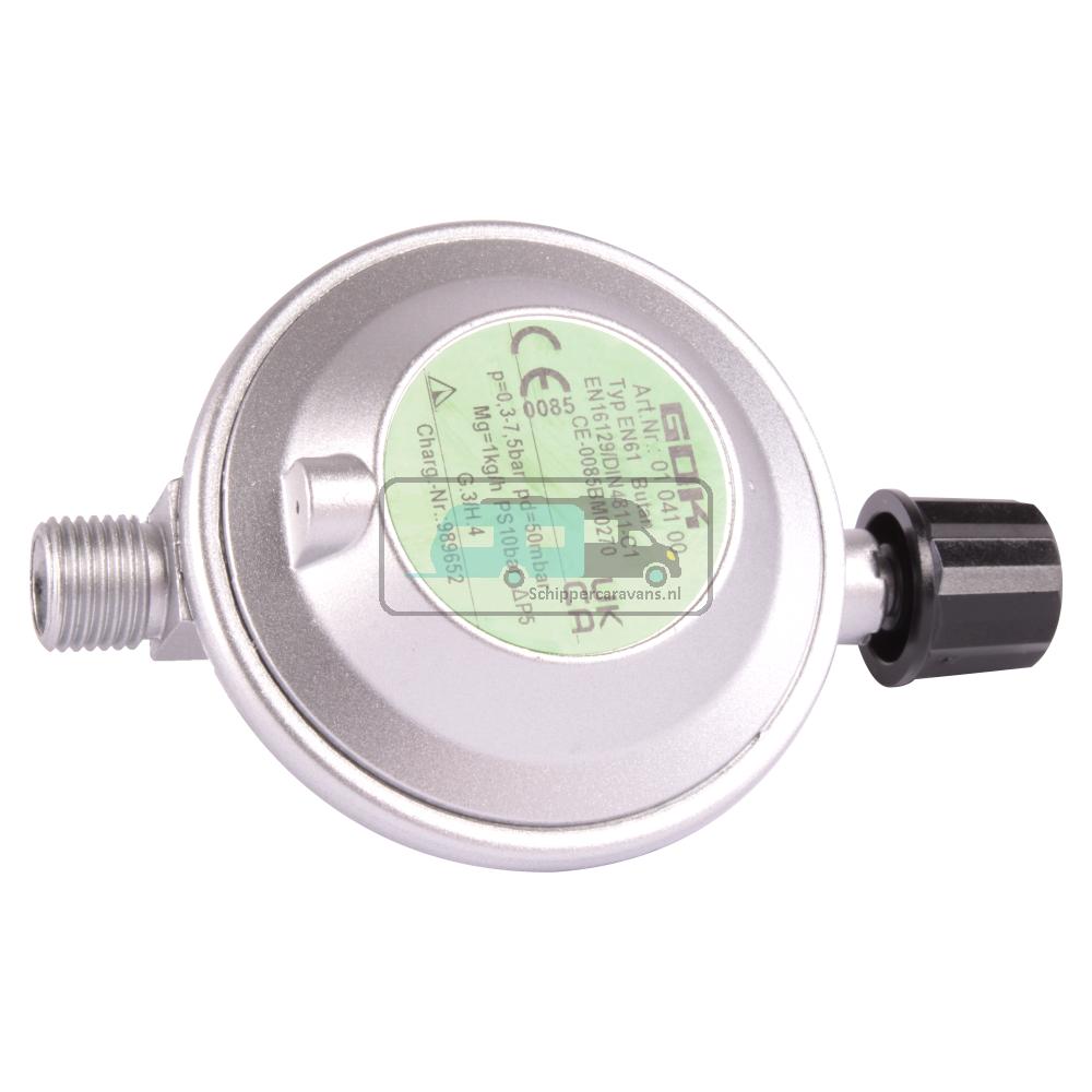 [OCS_A0036786L] GOK Drukregelaar Campingaz 50mb 1/4L