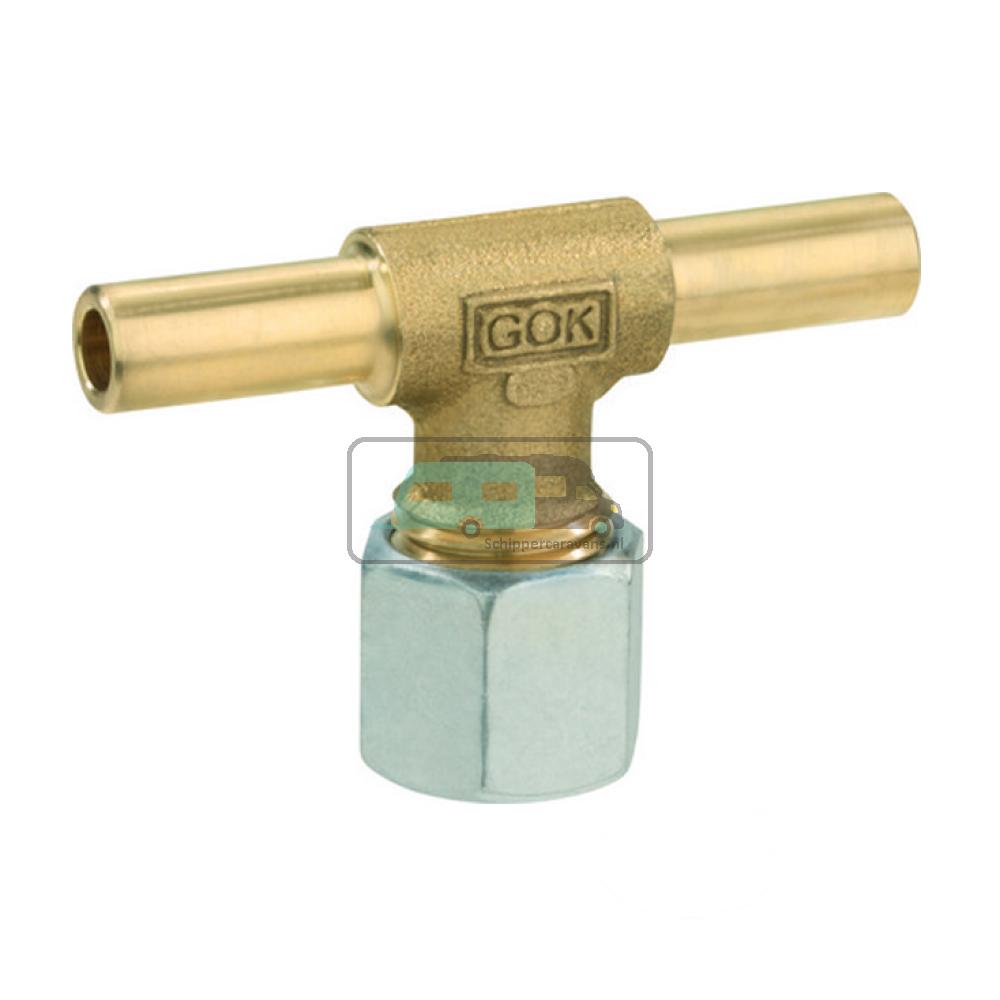 [OCS_A0036928L] GOK T-Stuk Duomatic 8mm