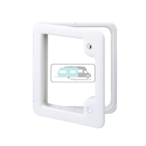 [OCS_A0028362] Thetford Serviceluik 3 35x30cm Wit-80 NLK/ZA zonder Slot/Cilinder